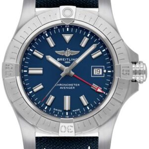 Breitling Avenger Automatic GMT 45 Blue Dial Men’s Watch A32395101C1X1