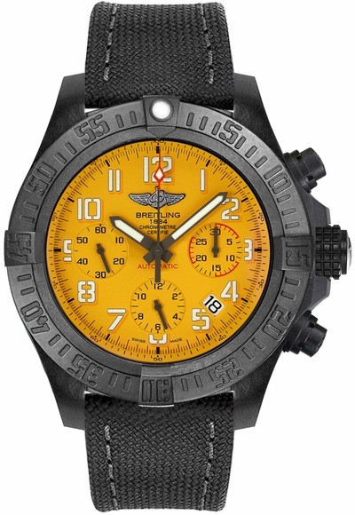 Breitling Avenger Hurricane 45 Cobra Yellow Men’s Watch XB0180E41I1W1