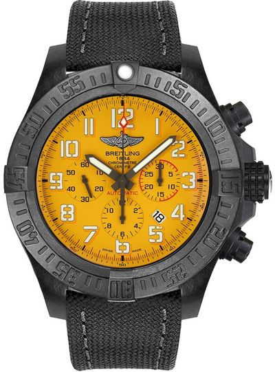 Breitling Avenger Hurricane Yellow Dial Men’s Watch XB0170E4/I533-100W