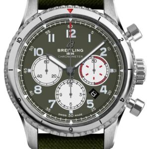 Breitling Aviator 8 Curtiss Warhawk Green Dial Men’s Watch AB01192A1L1X1