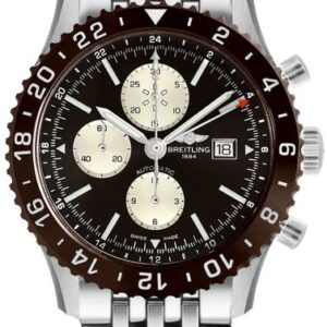 Breitling Chronoliner Bronze Dial Steel Men’s Watch Y2431033/Q621-453A