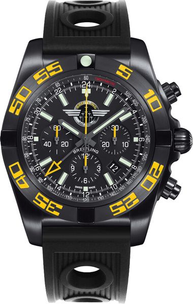 Breitling Chronomat GMT Onyx Black Men’s Watch MB04108P/BD76-201S