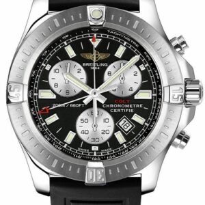 Breitling Colt Chronograph Black Dial Men’s Watch A7338811/BD43-153S