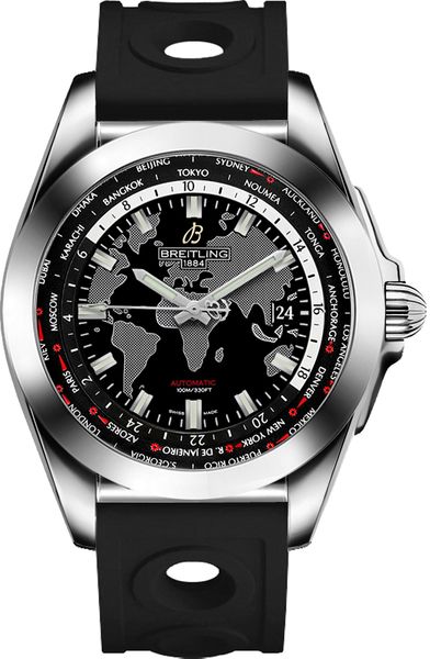 Breitling Galactic Unitime World Time Men’s Watch WB3510U4/BD94-227S