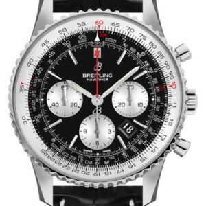 Breitling Navitimer 1 B01 Chronograph 43 Black Dial Men’s Watch AB0121211B1P1