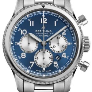 Breitling Navitimer 8 B01 Chronograph 43 Blue Dial Men’s Watch AB0117131C1A1