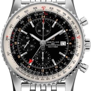 Breitling Navitimer GMT Black Dial Men’s Watch A24322121B2A1