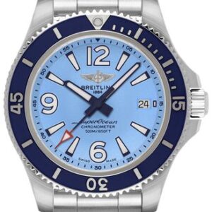 Breitling Superocean 36 Women’s Blue Watch A17316D81C1A1