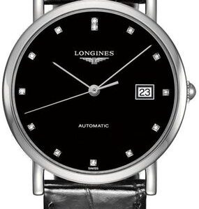 Longines Elegant Collection Black Dial Women’s Watch L4.809.4.57.2