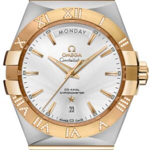 Omega Constellation Day-Date Diamond Men’s Watch on Sale 123.25.38.22.02.002