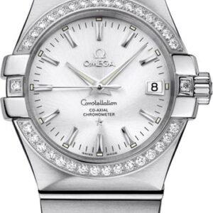 Omega Constellation Diamond Luxury Watch 123.15.35.20.02.001