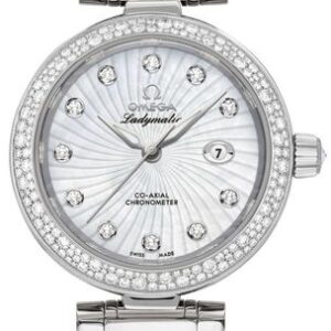 Omega De Ville Ladymatic 34mm Automatic Chronometer Women’s Watch 425.35.34.20.55.001