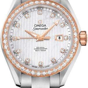 Omega Seamaster Aqua Terra Diamond Women’s Luxury Watch 231.25.34.20.55.003