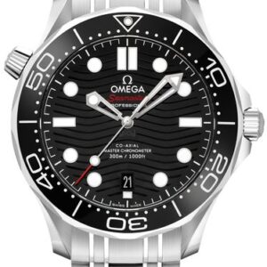 Omega Seamaster Black Dial Men’s Diver Watch 210.30.42.20.01.001