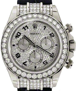 Rolex Cosmograph Daytona Pave Dial Watch 116599