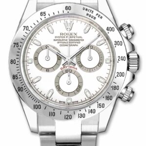 Rolex Cosmograph Daytona White Dial Men’s Watch 116520