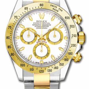 Rolex Cosmograph Daytona White Dial Men’s Watch 116523