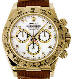 Rolex Cosmograph Daytona Yellow Gold Men’s Watch 116518