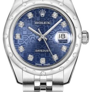 Rolex Datejust 31 Blue Jubilee Women’s Watch 178344