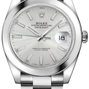 Rolex Datejust 41 Men’s Silver Dial Watch 126300