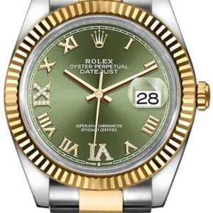 Rolex Datejust Green Dial Women’s Watch 126233