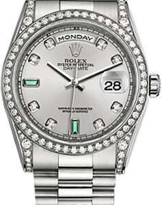 Rolex Day-Date 36 Diamond Gold Watch 118389