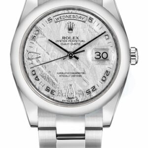 Rolex Day-Date 36 Diamond White Gold Watch 118209