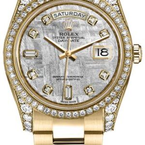 Rolex Day-Date 36 Diamond Yellow Gold Watch 118388