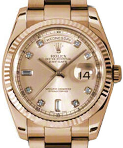 Rolex Day-Date 36 Gold Watch 118235