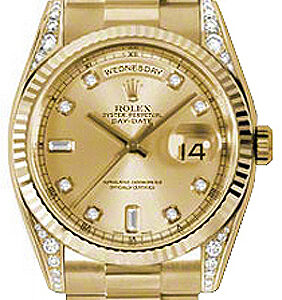 Rolex Day-Date 36 Gold Watch 118338