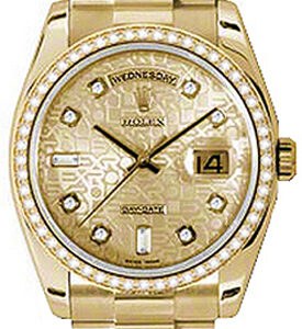 Rolex Day-Date 36 Luxury Men’s Automatic Watch 118348