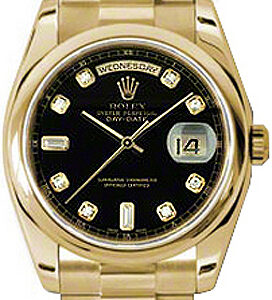 Rolex Day-Date 36 Luxury Men’s Gold Watch 118208