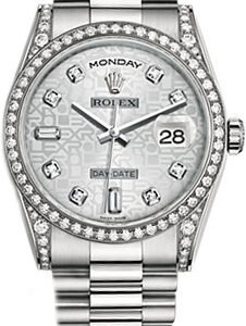 Rolex Day-Date 36 Luxury White Gold Watch 118389