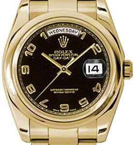 Rolex Day-Date 36 Men’s Automatic Gold Watch 118208