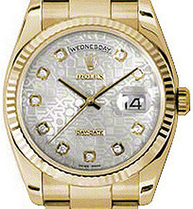 Rolex Day-Date 36 Men’s Luxury Gold Watch 118238