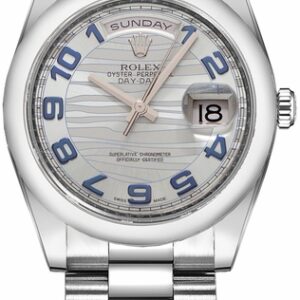 Rolex Day-Date 36 Men’s Luxury Platinum Watch 118206