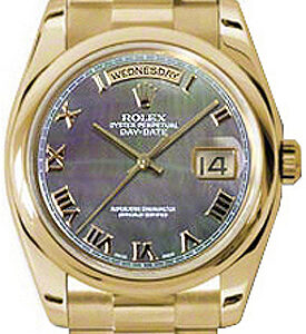 Rolex Day-Date 36 President Bracelet Gold Watch 118208