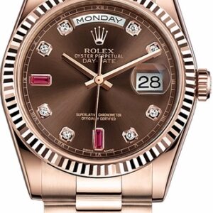 Rolex Day-Date 36 Rose Gold Luxury Watch 118235