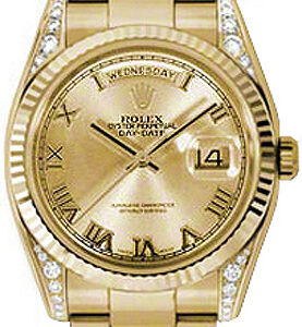 Rolex Day-Date 36 Solid 18K Gold Watch 118338