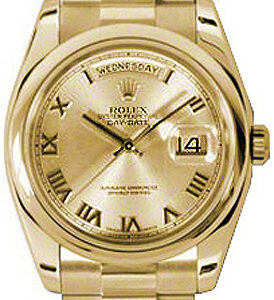 Rolex Day-Date 36 Solid 18K Yellow Gold Men’s Watch 118208