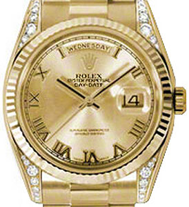 Rolex Day-Date 36 Yellow Gold Watch 118338