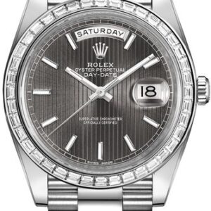 Rolex Day-Date 40 Diamond Bezel Men’s Watch 228396TBR