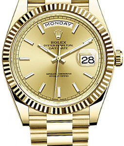 Rolex Day-Date 40 Gold Men’s Luxury Watch 228238