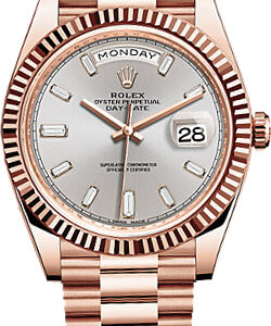 Rolex Day-Date 40 Men’s 18K Rose Gold Watch 228235