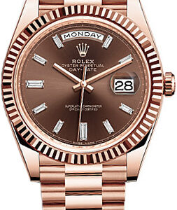 Rolex Day-Date 40 Rose Gold Men’s Watch 228235