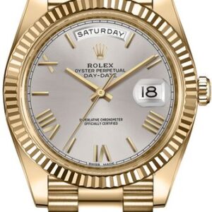 Rolex Day-Date 40 Solid Gold President Bracelet Watch 228238