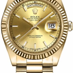 Rolex Day-Date 41 Luxury Men’s Gold Watch 218238