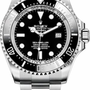 Rolex Deepsea 126660 Black Dial Oyster Steel Men’s Watch