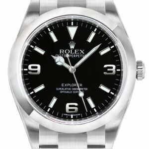 Rolex Explorer Black Dial Automatic Men’s Watch 214270