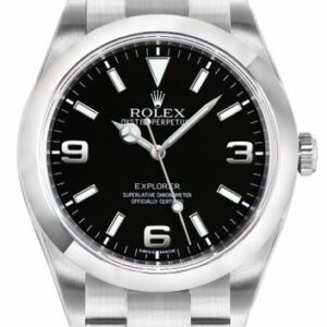 Rolex Explorer Black Dial Men’s Watch 214270